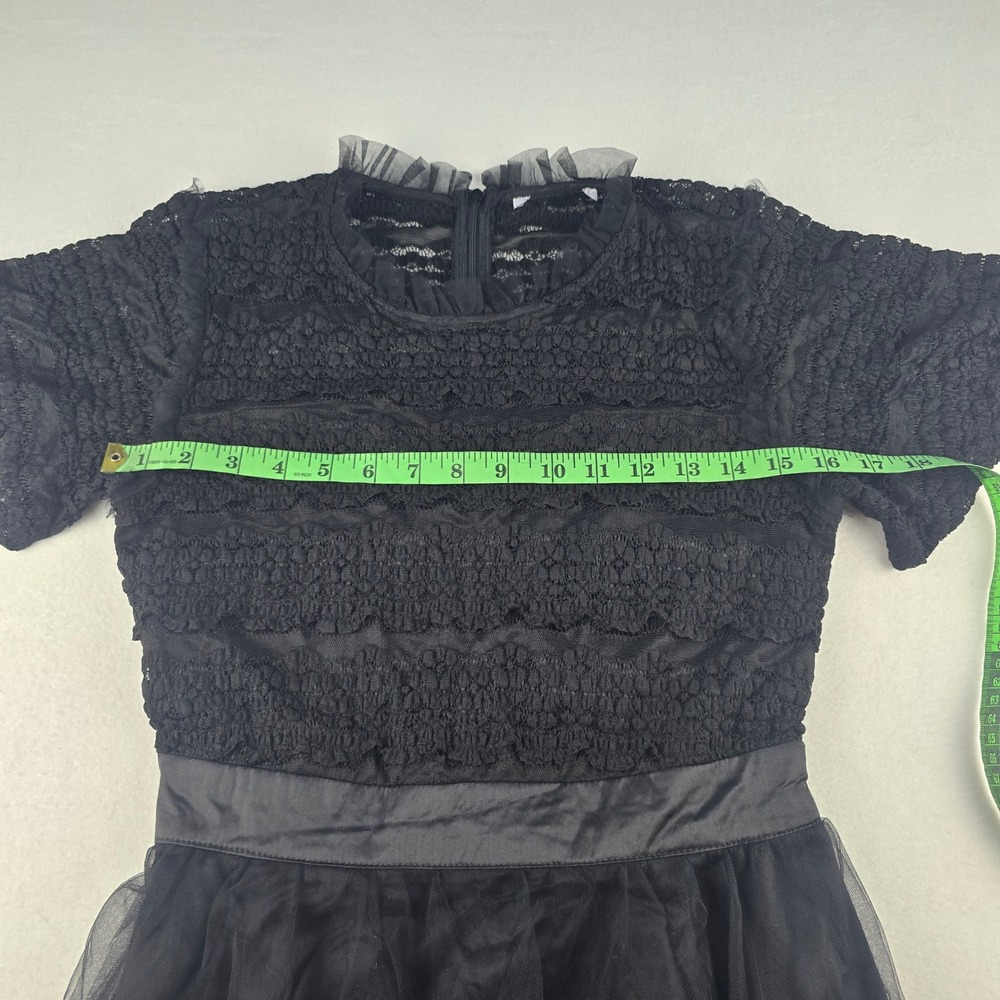 Baltic Born NWOT Darcy Tulle Midi Dress Black Lace Party Cocktail Evening Small - Picture 10 of 12